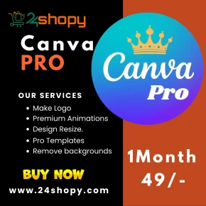 Canva Pro 1 Month Account Activation